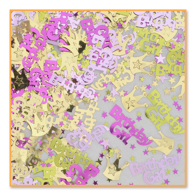 Royal Birthday Girl Confetti – (½ Oz/Pkg) by Beistle Diploma Mill Confetti