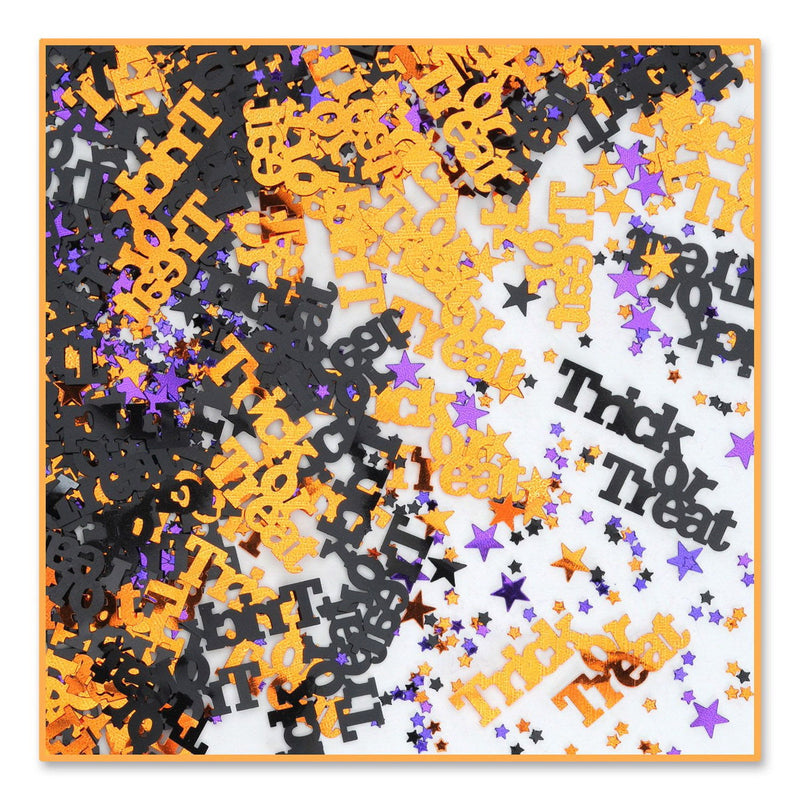 Trick Or Treat Confetti – (½ Oz/Pkg) by Beistle for Halloween Diploma Mill Confetti