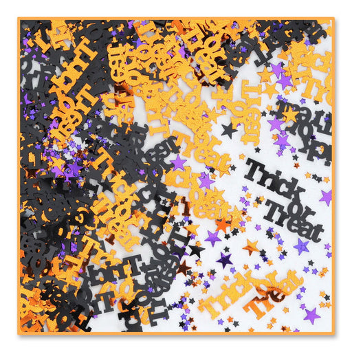Trick Or Treat Confetti – (½ Oz/Pkg) by Beistle for Halloween Diploma Mill Confetti
