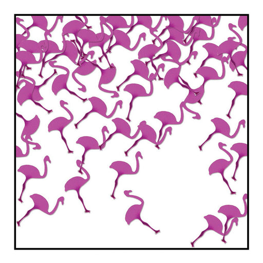 Flamingos Confetti – (½ Oz/Pkg) by Beistle for Luau Diploma Mill Confetti