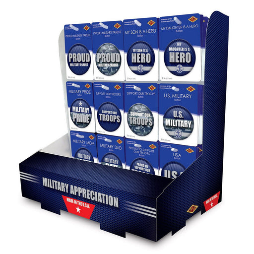 Military Appreciation Counter Display by Beistle for Patriotic Diploma Mill Display