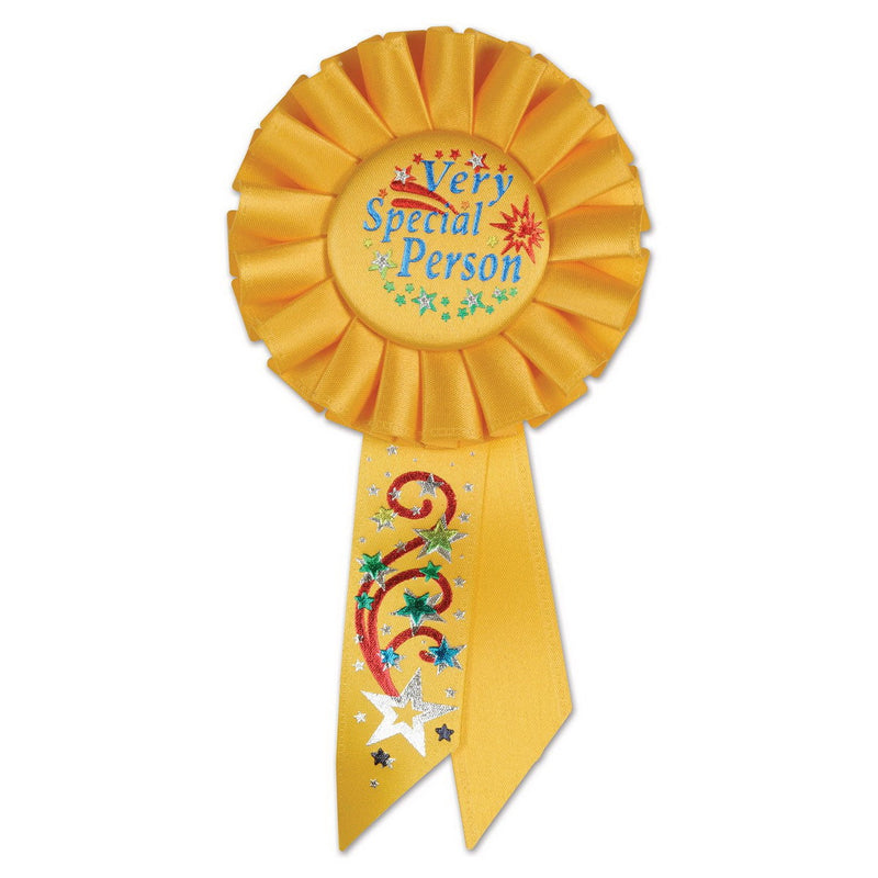 Very Special Person Rosette – 3¼" x 6½" by Beistle for Valentines Rosettes