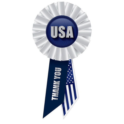 USA Rosette – 3¼" x 6½" by Beistle for Patriotic Rosettes