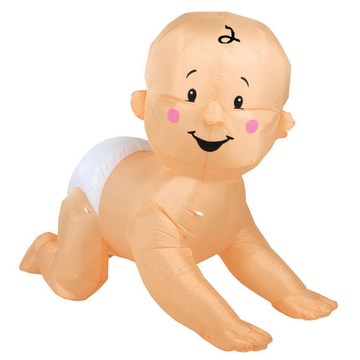 Jumbo Baby Inflatable – 5' 6" x 4' 8½" – (1/Box) by Beistle for Baby Shower Inflatables