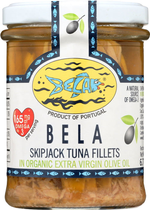 BELA: Tuna Skipjack Olive Oil, 6.7 oz - No Brand For Less 