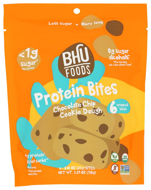BHU FOODS: Bites Choc Chip Cookie, 5.29 oz - No Brand For Less 