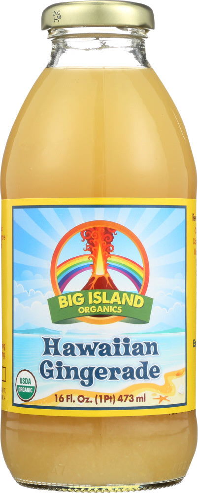BIG ISLAND ORGANICS: Juice Hawaiian Gingerade Organic, 16 OZ - No Brand For Less