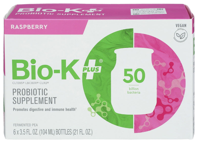 BIO K: Shot Raspberry 6Pk, 21 fo - No Brand For Less 