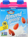 BLUE DIAMOND: Almond Breeze Unsweetened Vanilla Pack of 4, 32 oz - No Brand For Less 
