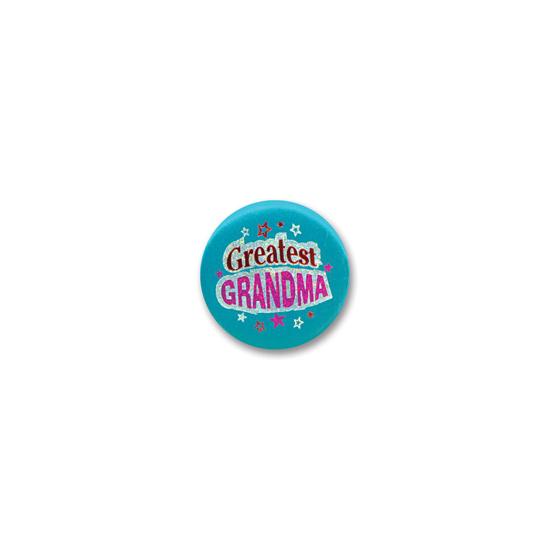 Greatest Grandma Satin Button – 2" – (1/Card)