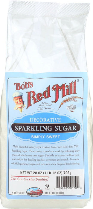 BOBS RED MILL: Sugar Sparkling, 28 oz - No Brand For Less 