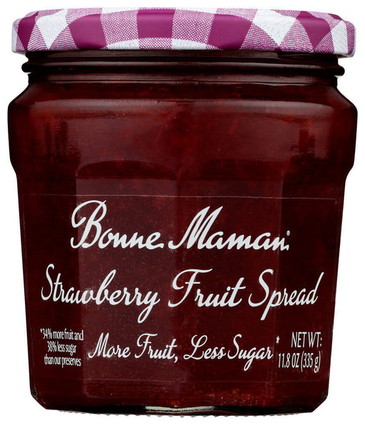 BONNE MAMAN: Fruit Spread Strawberry, 11.8 OZ - No Brand For Less