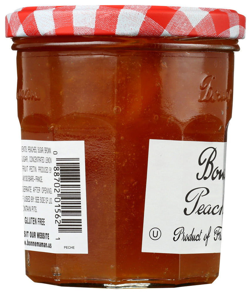 BONNE MAMAN: Peach Preserves, 13 oz - No Brand For Less