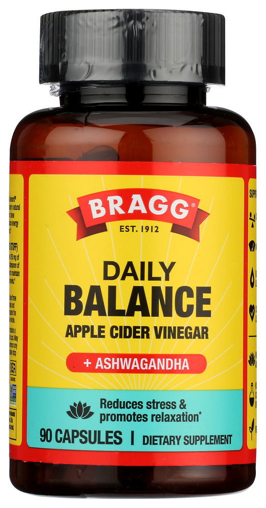BRAGG: Daily Balance Acv Supplement, 90 cp - No Brand For Less