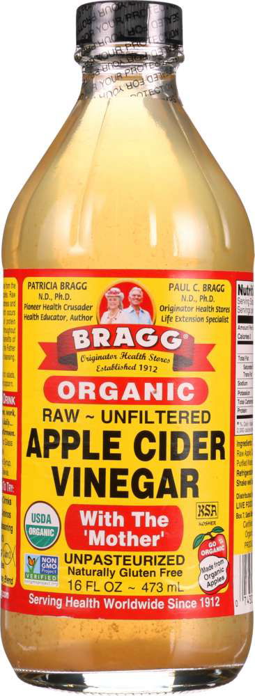 BRAGG: Organic Apple Cider Vinegar, 16 oz - No Brand For Less 