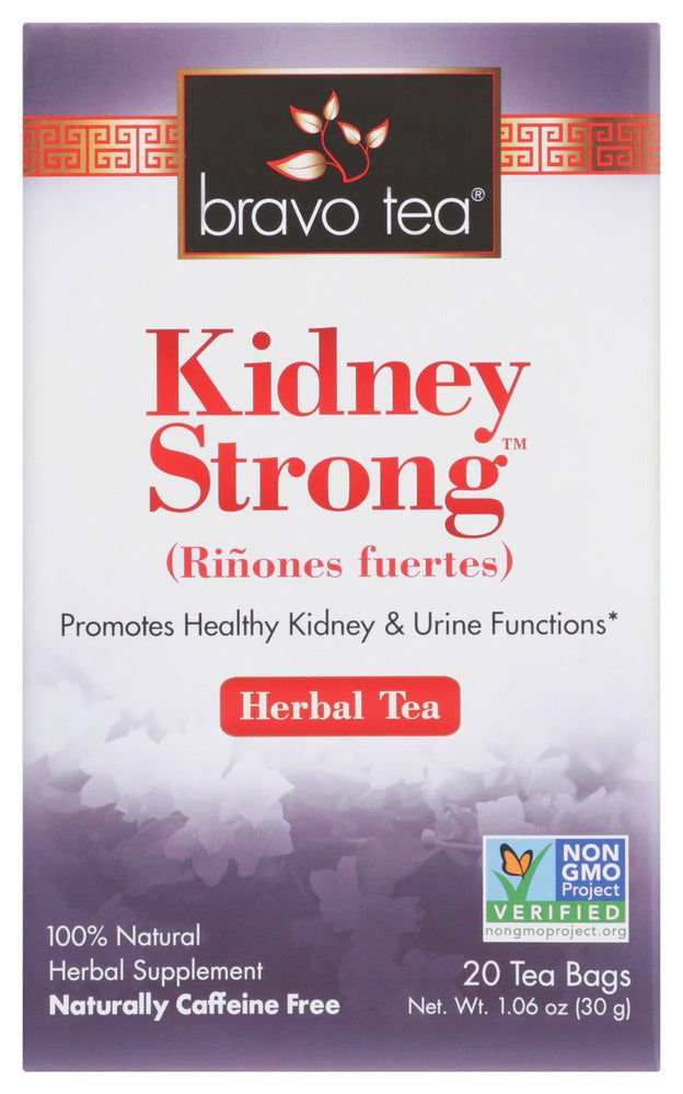 BRAVO TEAS: Tea Kidney Strong, 20 BG - No Brand For Less