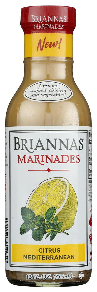 BRIANNAS: Marinade Ctrus Mdtrrnean, 12 oz - No Brand For Less
