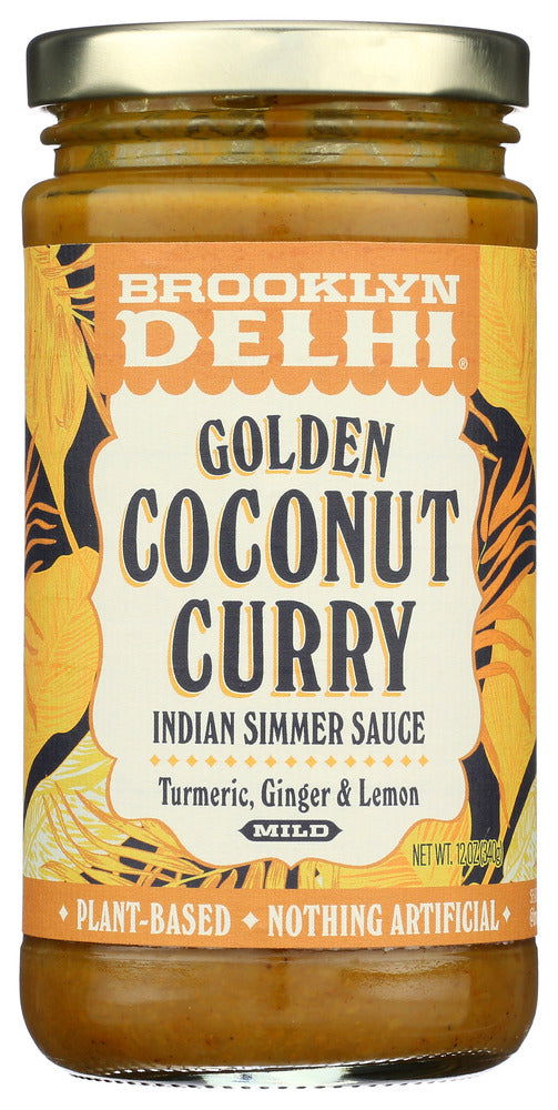 BROOKLYN DELHI: Sauce Simmer Ccnut Curry, 12 oz - No Brand For Less