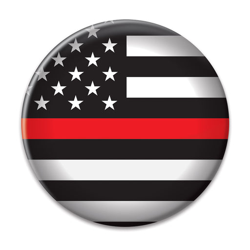 Firefighters Button – 2" – (1/Card) by Beistle for Patriotic Printed Buttons