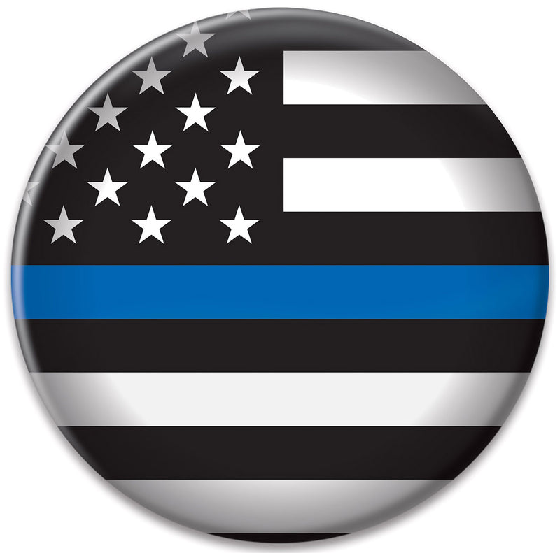 Law Enforcement Button – 2" – (1/Card)