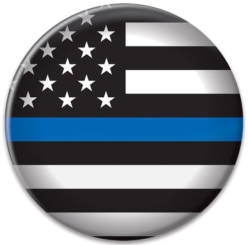 Law Enforcement Button – 2" – (1/Card) by Beistle for Patriotic Printed Buttons