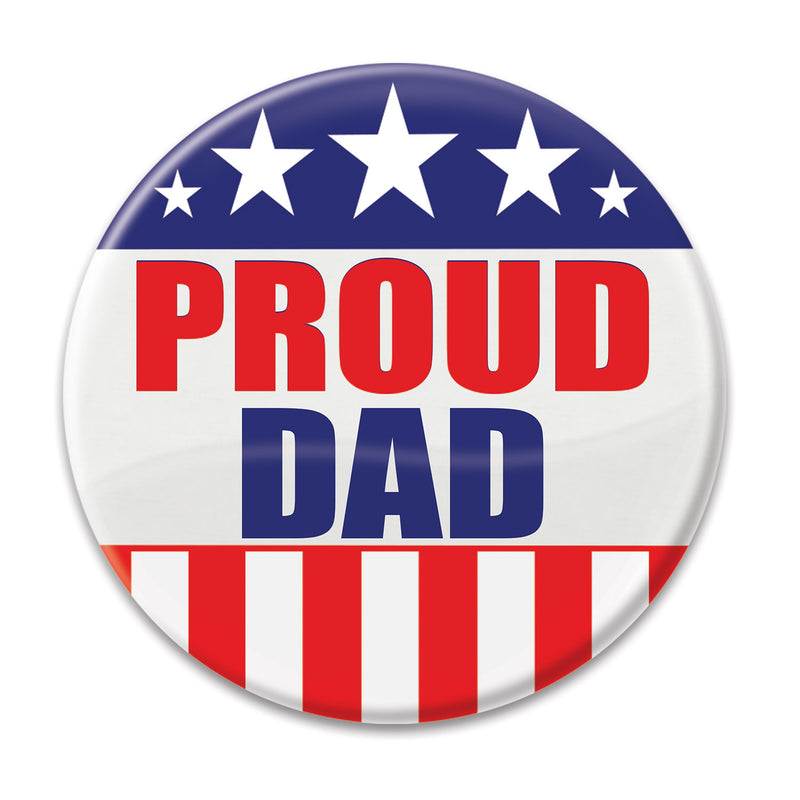 Proud Dad Button – 2" – (1/Card)