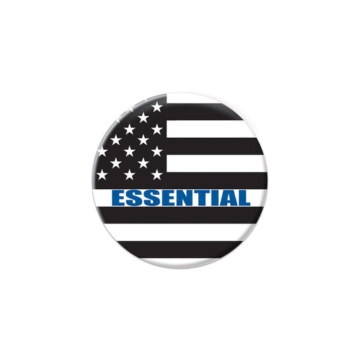 Essential Button – 2" – (1/Card) by Beistle for Patriotic Printed Buttons