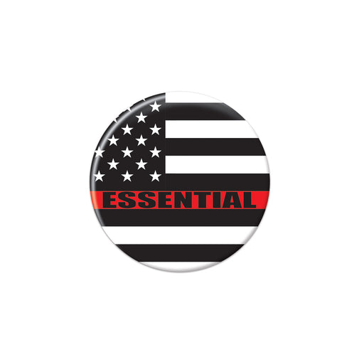 Essential Button – 2" – (1/Card) by Beistle for Patriotic Printed Buttons
