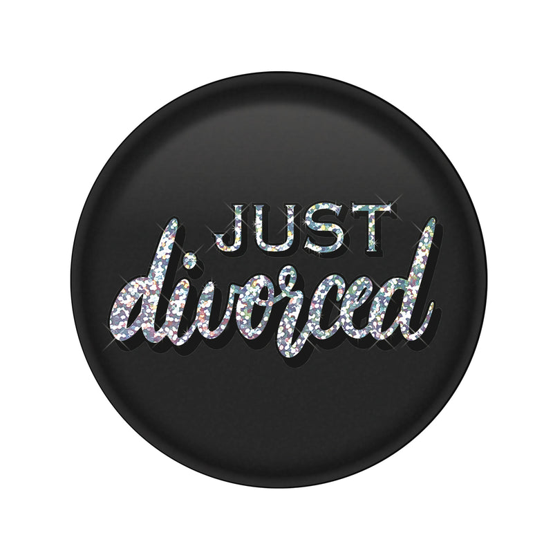 Just Divorced Button – 2" – (1/Card)