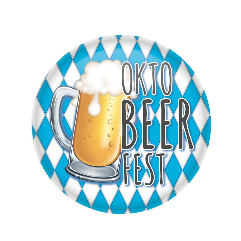 Oktobeerfest Button – 2" – (1/Card)