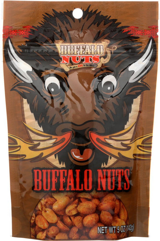 BUFFALO NUTS: Buffalo Nuts Zesty Flavor, 5 oz - No Brand For Less 