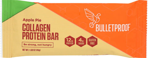 BULLETPROOF: Apple Pie Collagen Protein Bar, 1.58 oz - No Brand For Less 