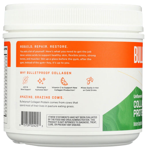 BULLETPROOF: Collagen Protein Unflavored, 14.3 oz - No Brand For Less 