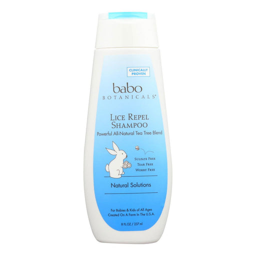 Babo Botanicals - Lice Repellent Shampoo - 8 fl oz (1x8 FZ) - No Brand For Less 