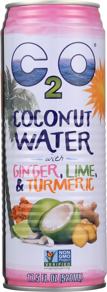 C20: Coconut Water Ginger Lime Turmeric, 17.5 oz - No Brand For Less