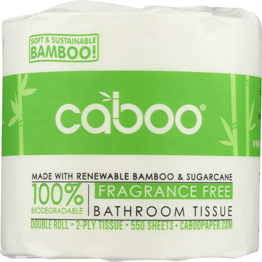 CABOO: 2-Ply Bathroom Tissue 550 Sheets, 1 Roll - No Brand For Less 