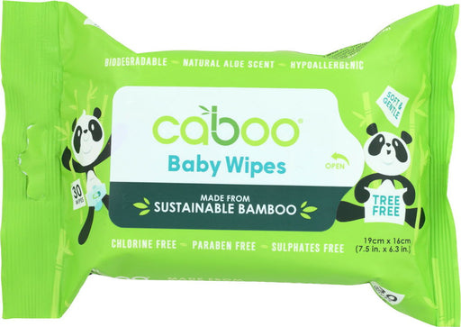 CABOO: Wipe Baby Bamboo Flip Top, 30 packs - No Brand For Less 