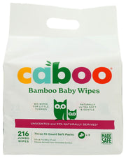 CABOO: Wipe Baby Bundle, 216 packs - No Brand For Less