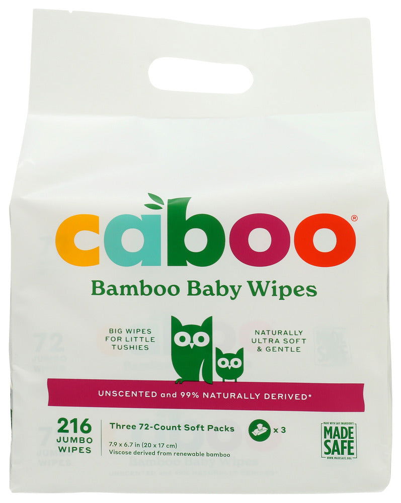 CABOO: Wipe Baby Bundle, 216 packs - No Brand For Less