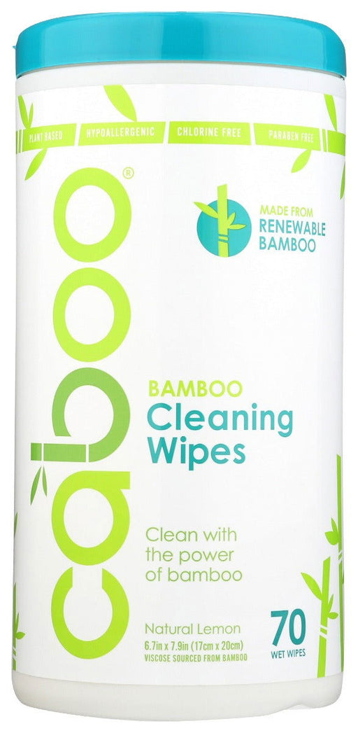 CABOO: Wipes Cleaning Lemon, 70 pc - No Brand For Less 