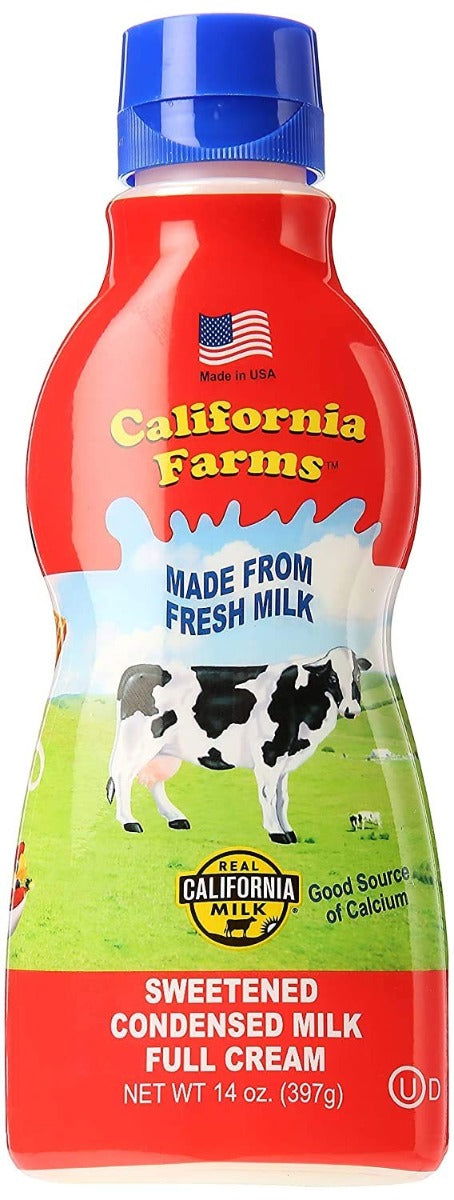 CALIFORNIA FARMS: Condensed Milk Swt Fl Crm, 14 oz - No Brand For Less 