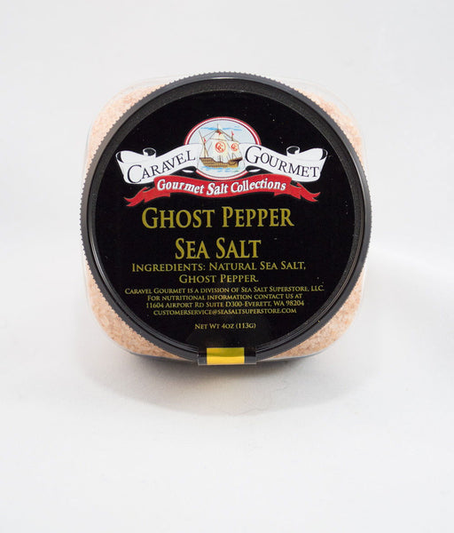 CARAVEL GOURMET: Sea Salt Ghost Pepper, 4 oz - No Brand For Less 