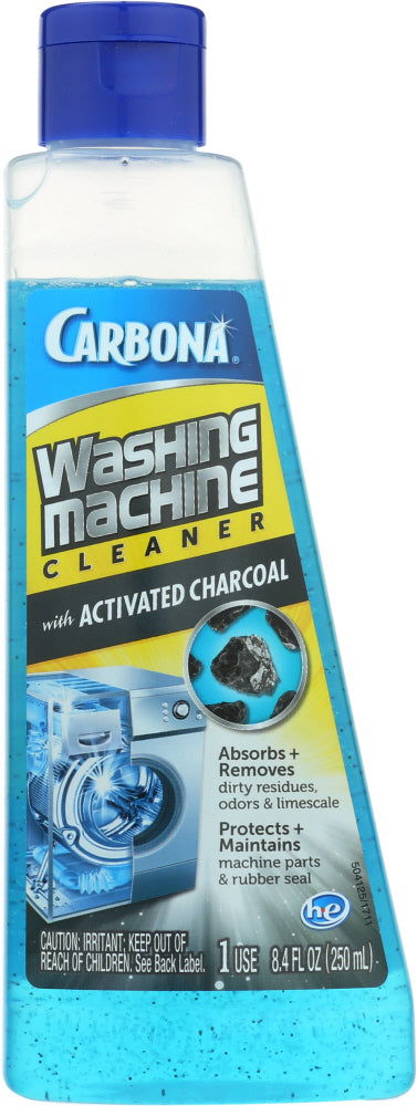 CARBONA: Washing Machine Cleaner with Activated Charcoal, 8.4 fo - No Brand For Less 