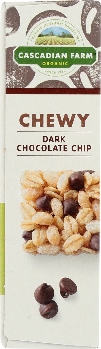 CASCADIAN FARM: Chewy Dark Chocolate Chip Granola Bars, 7.4 oz - No Brand For Less