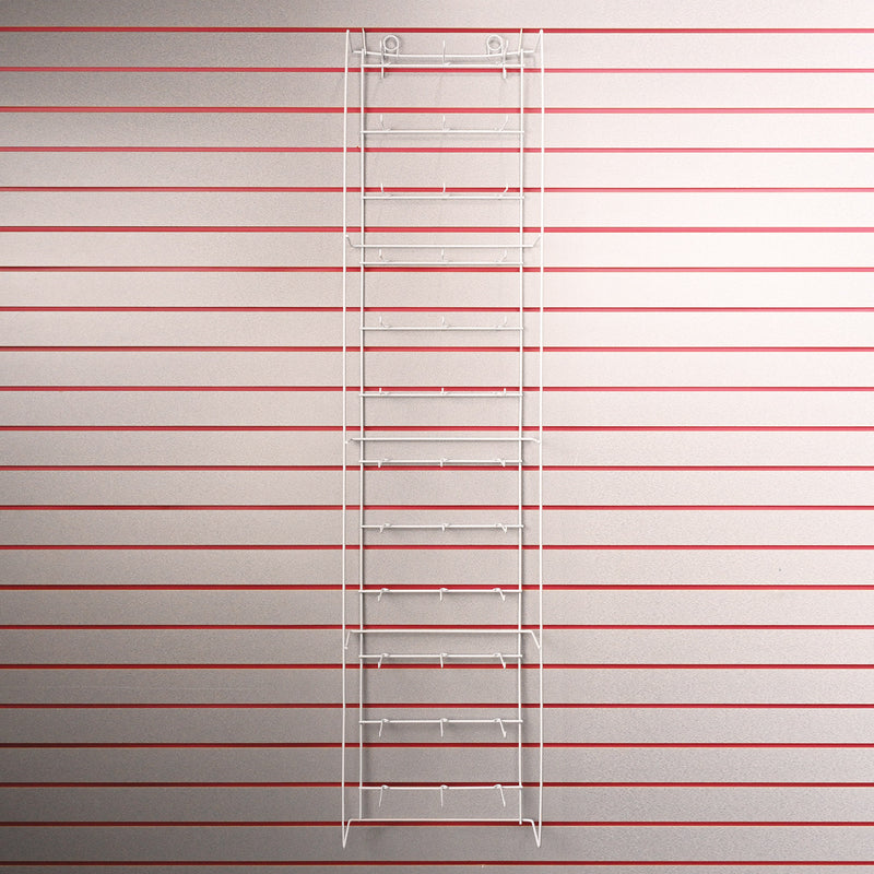 Empty 36-Prong Wall Rack