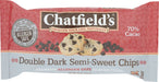 CHATFIELDS: Double Dark Semi-Sweet Chips, 10 oz - No Brand For Less 