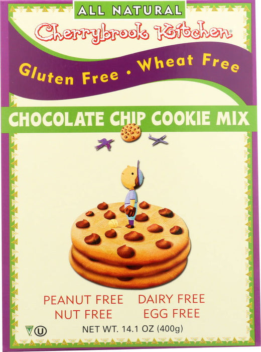 CHERRYBROOK KITCHEN: Gluten Free Chocolate Chip Cookie Mix, 14 oz - No Brand For Less 