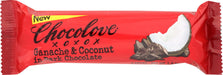 CHOCOLOVE: Dark Chocolate Bar Ganache Coconut, 1.41 oz - No Brand For Less 