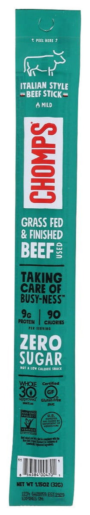 CHOMPS: Italian Style Beef Stick, 1.15 oz - No Brand For Less