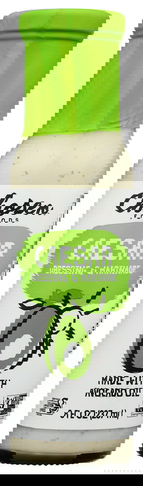 CHOSEN FOODS: Dressing Caesar & Marnade, 8 oz - No Brand For Less 